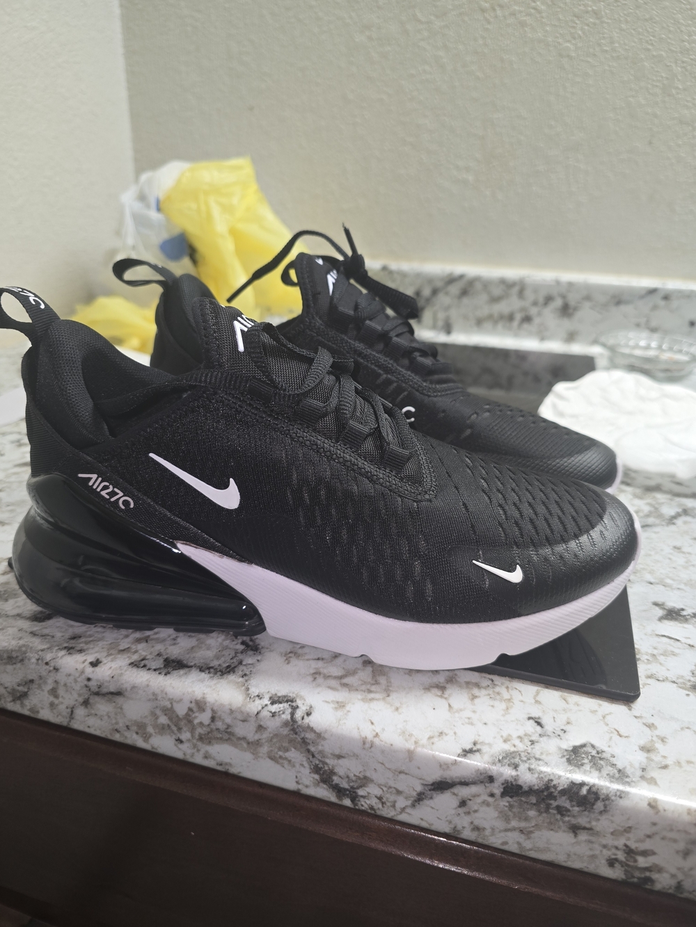 Nike Air Max 270 Black with Light Pink Accents